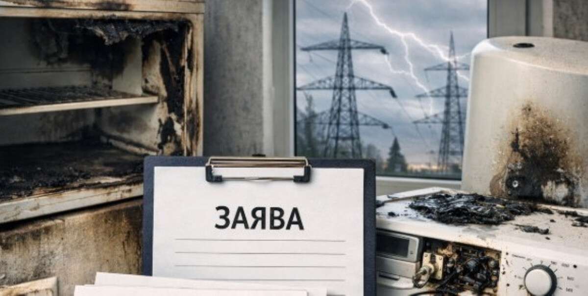 Згоріла техніка через напругу