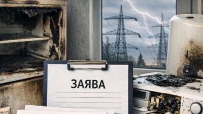 Згоріла техніка через напругу