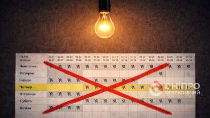 Екстрені відключення світла застосовані 12 лютого 2026