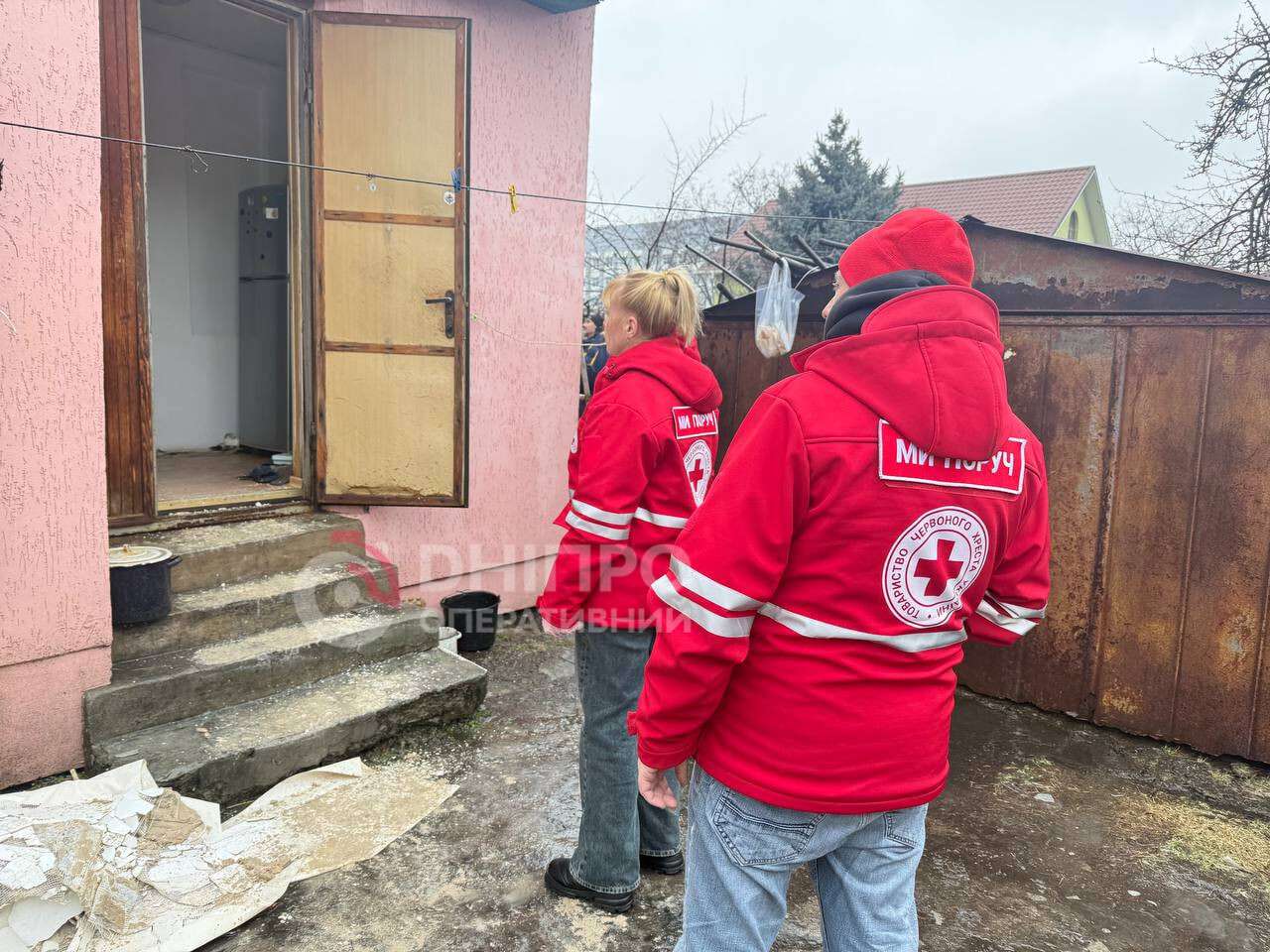 Последствия атаки рф на Днепр ночью 12.02.2026 &mdash; кадры и подробности