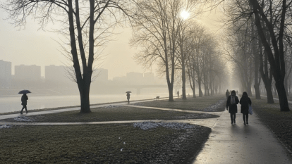 Погода в Днепре февраль