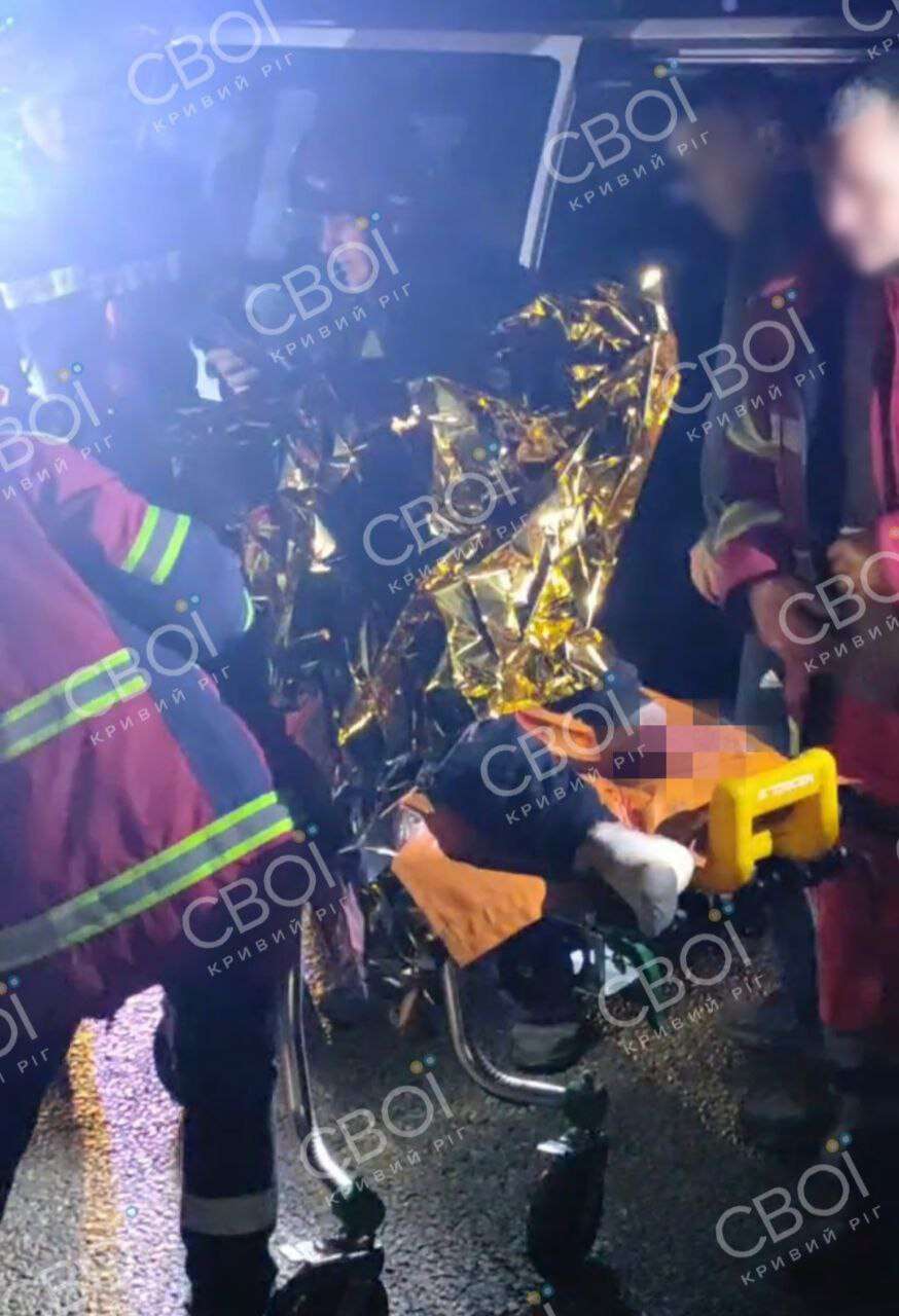 Серьёзное ДТП с пострадавшими на Днепропетровщине 14.02.2026