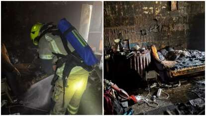 Загорілася багатоповерхівка 15 лютого на Дніпропетровщині: рятували чоловіка