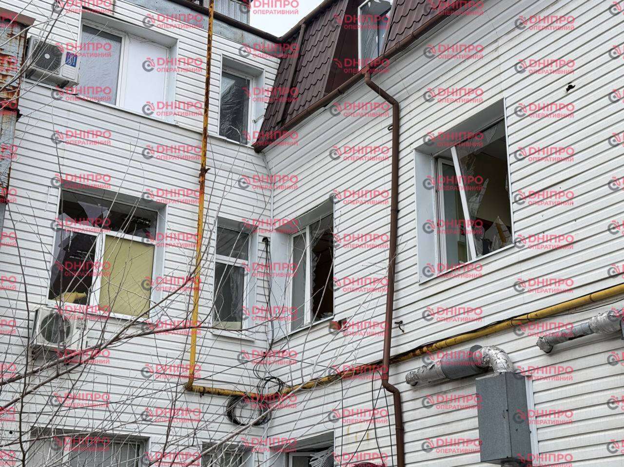 Атака на Дніпро 17 лютого 2026: кадри з місця ворожого влучання