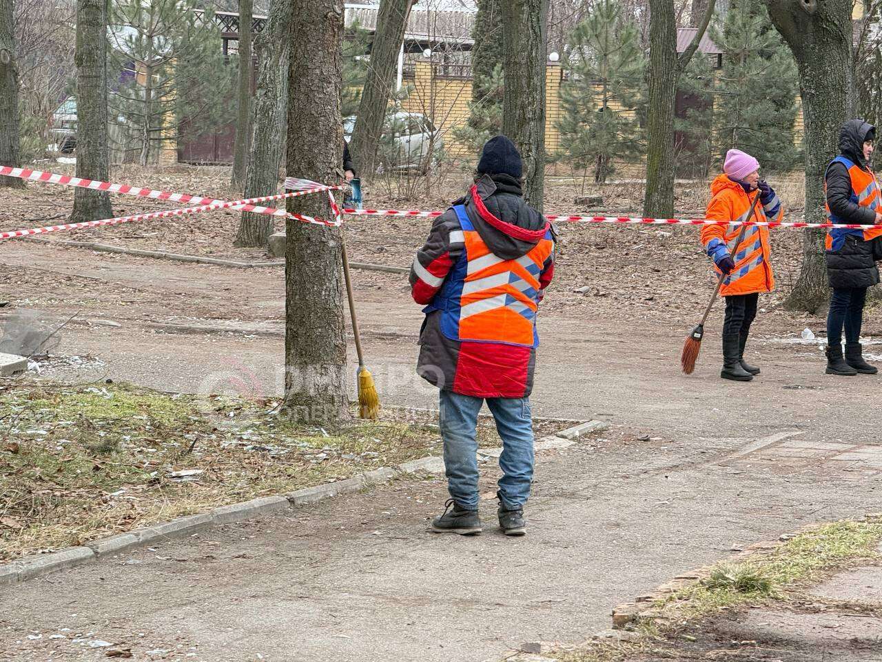 Атака на Днепр 17 февраля 2026: кадры с места вражеского попадания