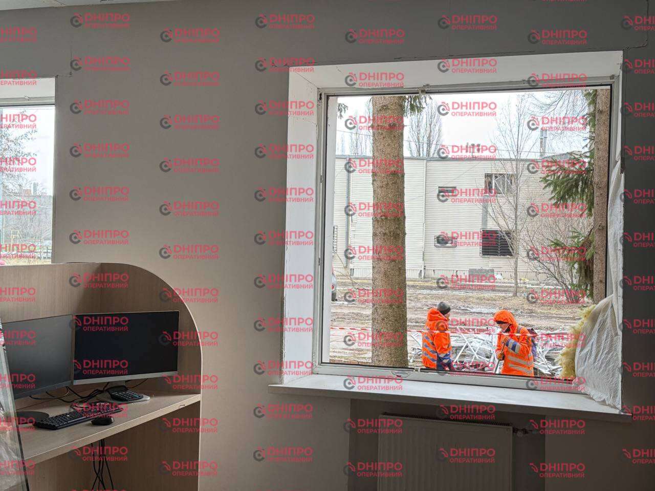 Атака на Днепр 17 февраля 2026: кадры с места вражеского попадания