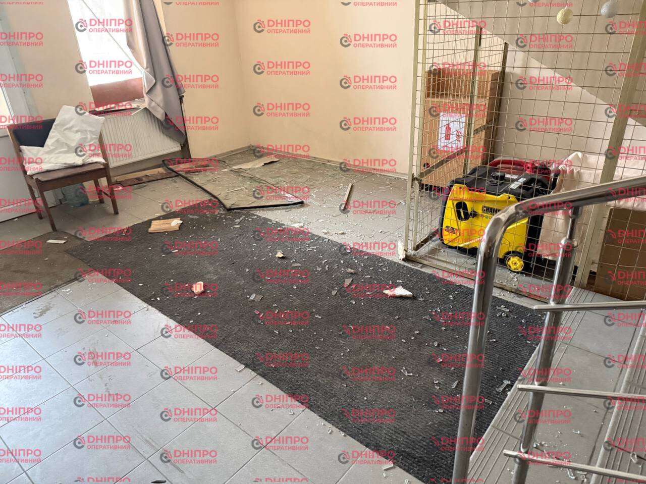 Атака на Днепр 17 февраля 2026: кадры с места вражеского попадания