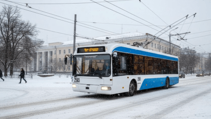 Троллейбус в Днепре