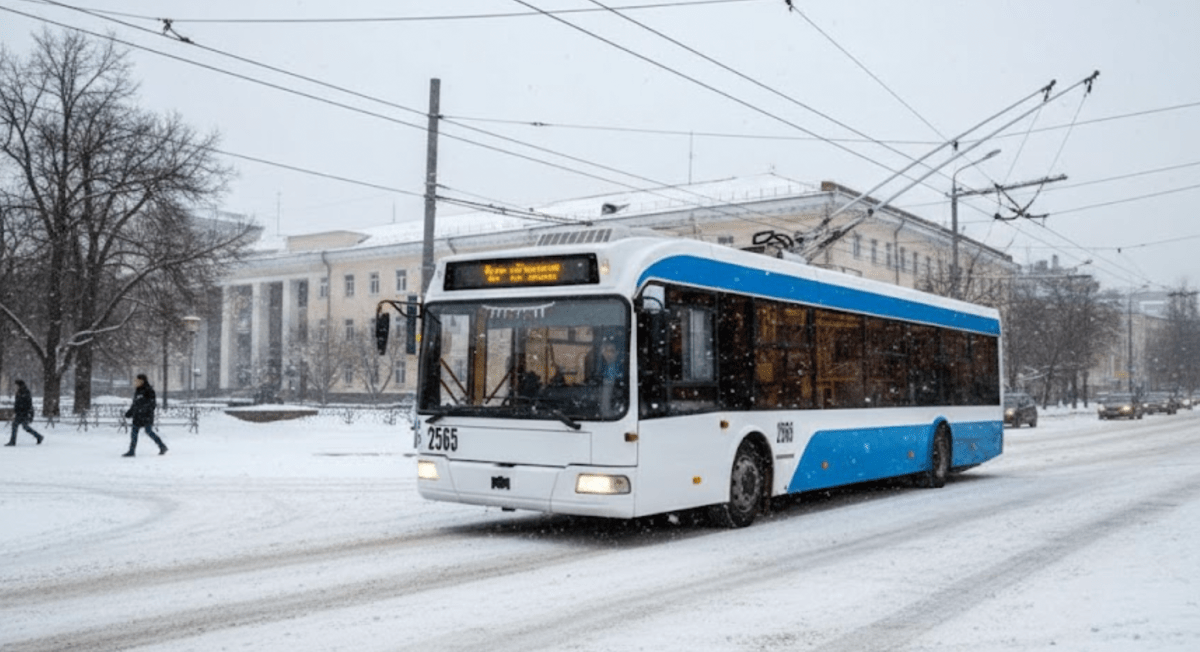 Тролейбус у Дніпрі