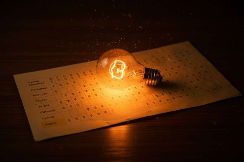 ДТЭК график 22 февраля