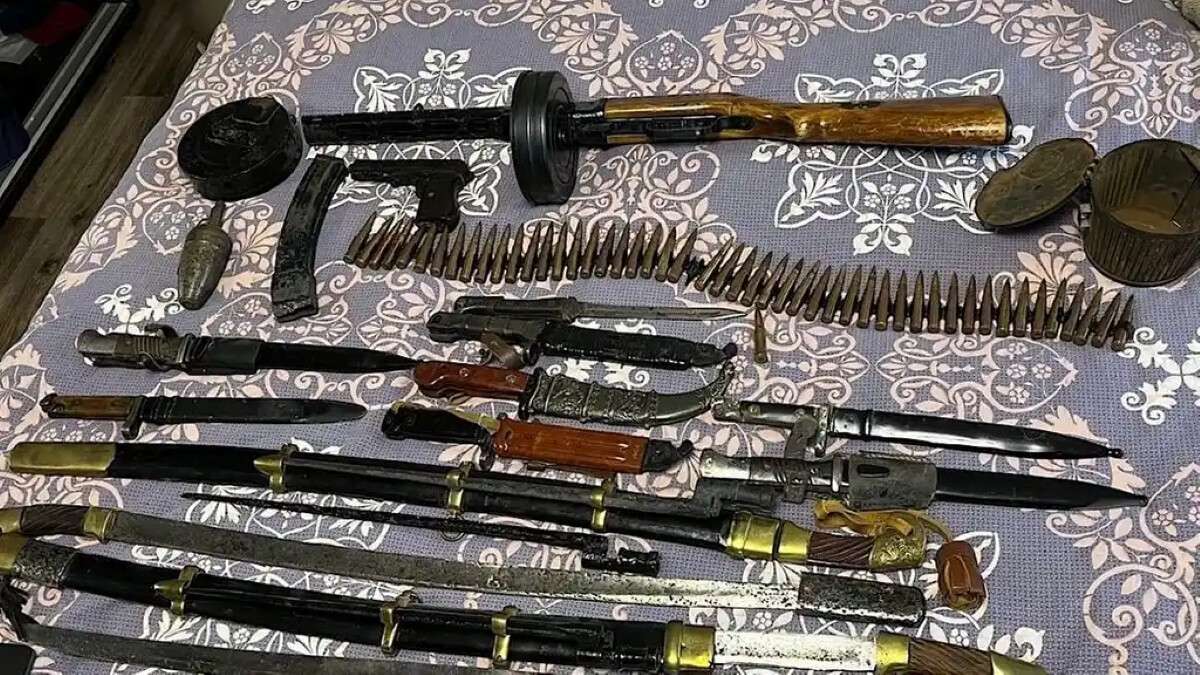 Незаконное хранение оружия