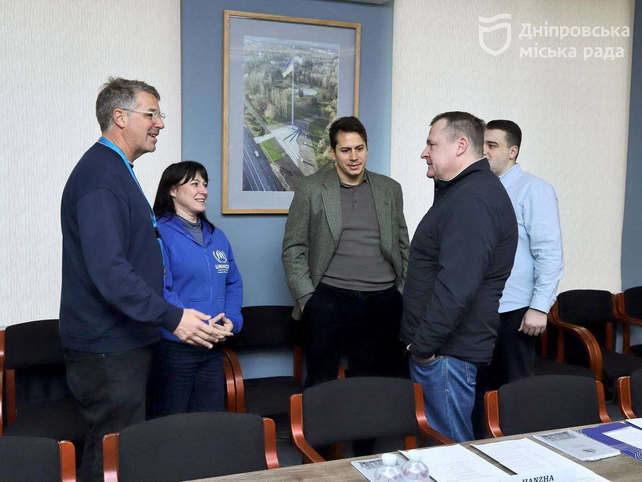 Мер Дніпра Філатов та очільник ОВА Ганжа зустрілися із делегацією старших співробітників Конгресу США