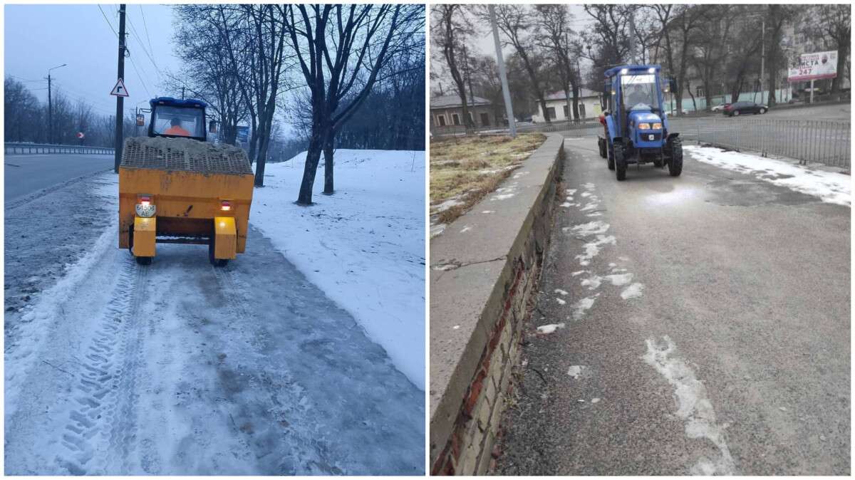 Дороги в Дніпрі 24 лютого: комунальники зночі борються з наслідками негоди