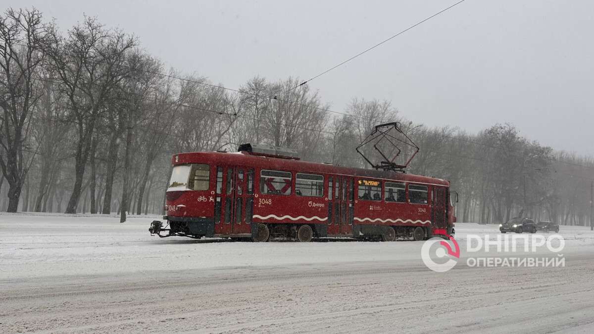Трамвай №16 в Днепре