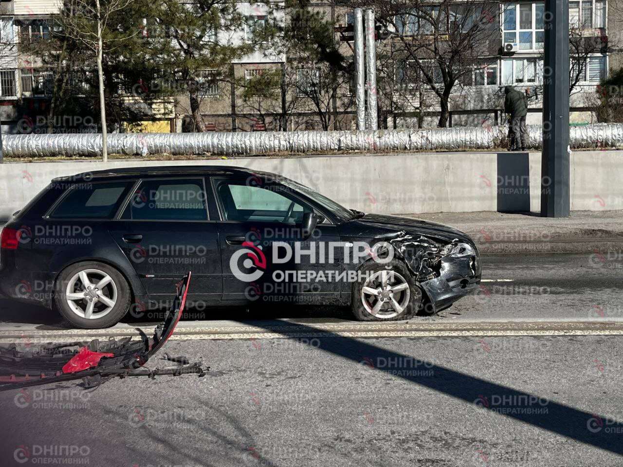 ДТП на Калиновій 27.02.2026: зіткнулися Audi та Renault