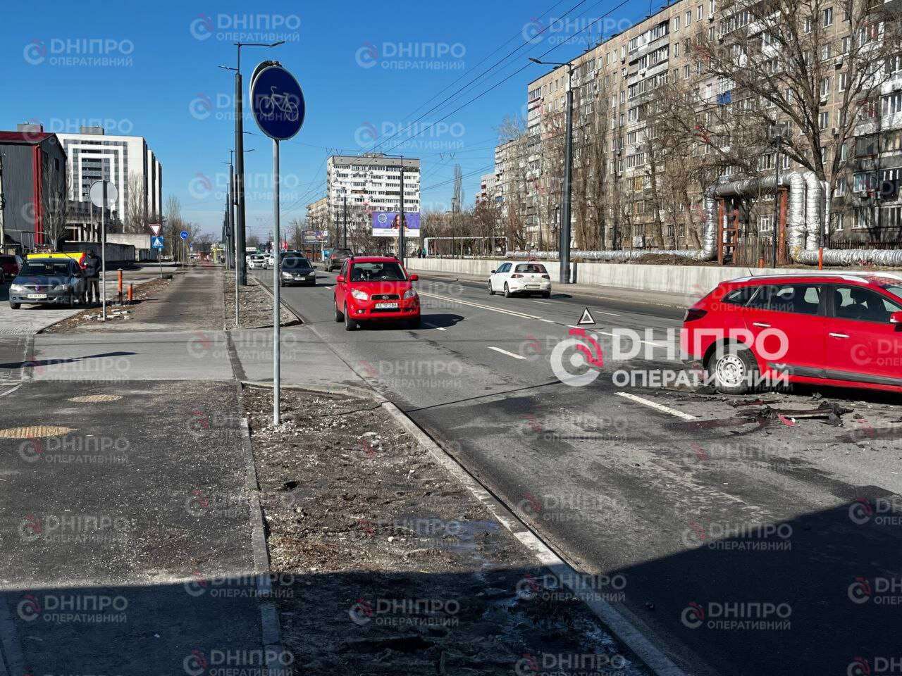 ДТП на Калиновой 27.02.2026: столкнулись Audi и Renault