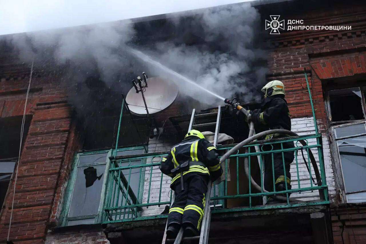 Пожежа в Дніпрі