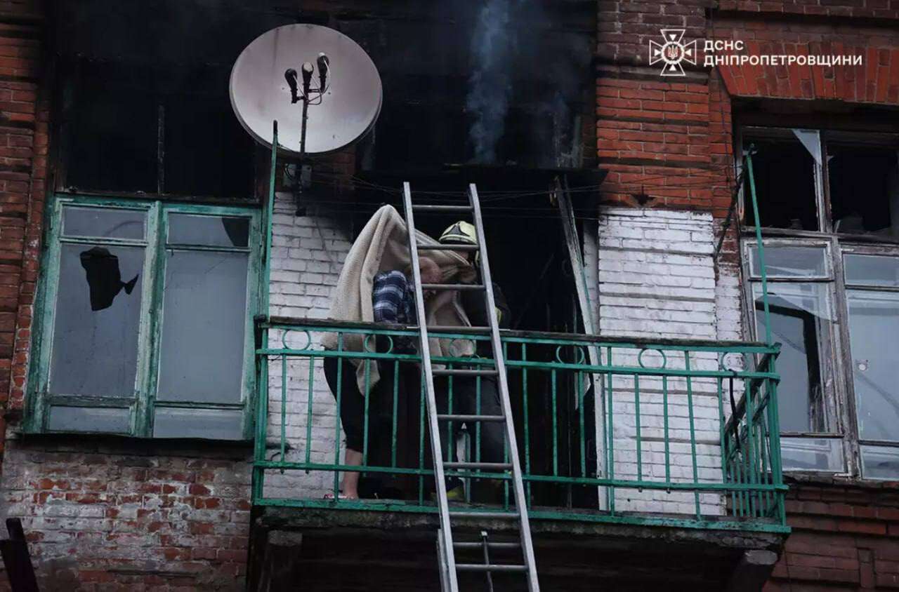 Пожежа в Дніпрі