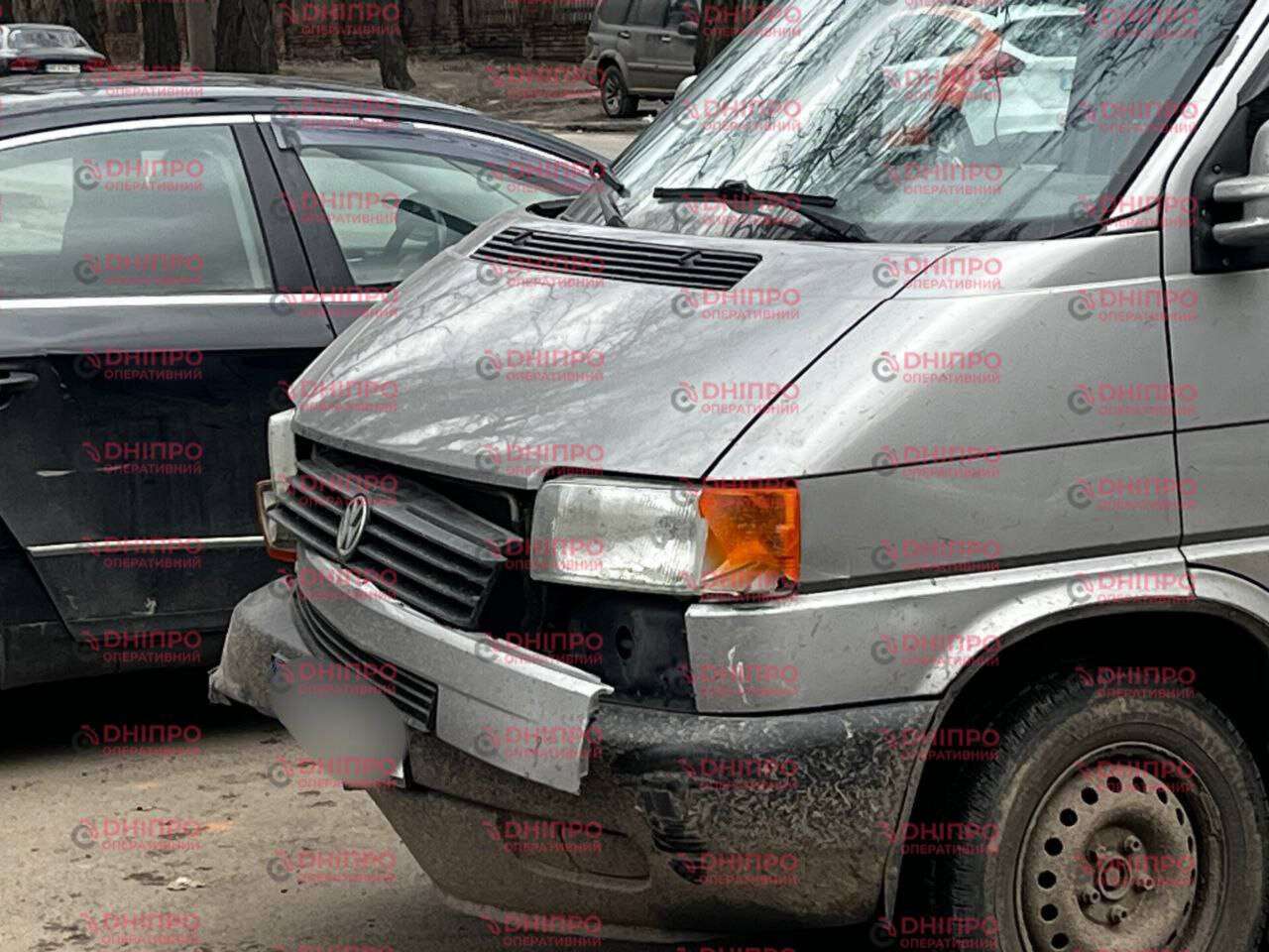 Потрійна ДТП у центрі 03.03.2026: кадри з місця події