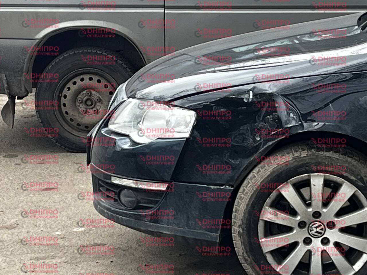 Тройное ДТП в центре 03.03.2026: кадры с места происшествия