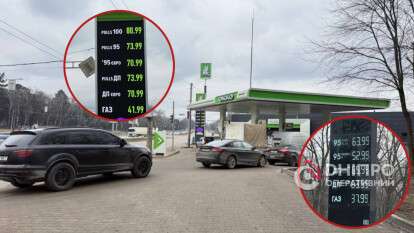 Топливо в Днепре: какая ситуация на АЗС 04.03.2026