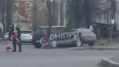 ДТП по просп. Науки 07.03.2026: видео момента