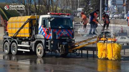 Уборка на дорогах в Днепре: как продвигается