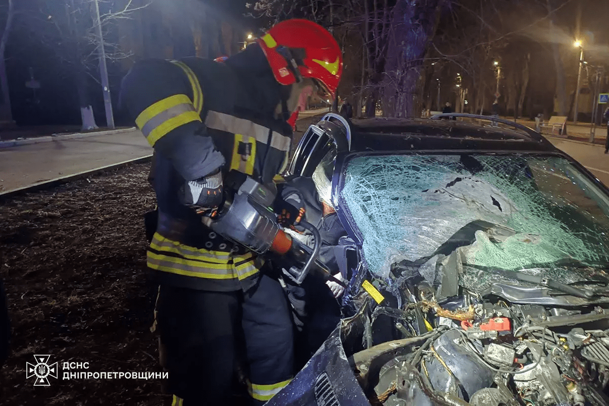 ДТП з BMW в Жовтих Водах