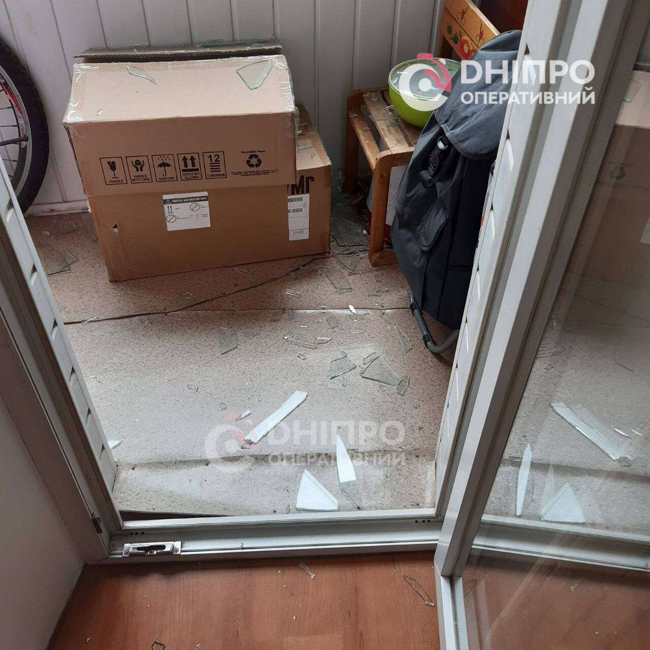 Вибухи у Дніпрі 24 березня: пошкоджено багатоповерхівку