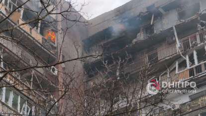 Взрывы в Днепре 24 марта: повреждена многоэтажка