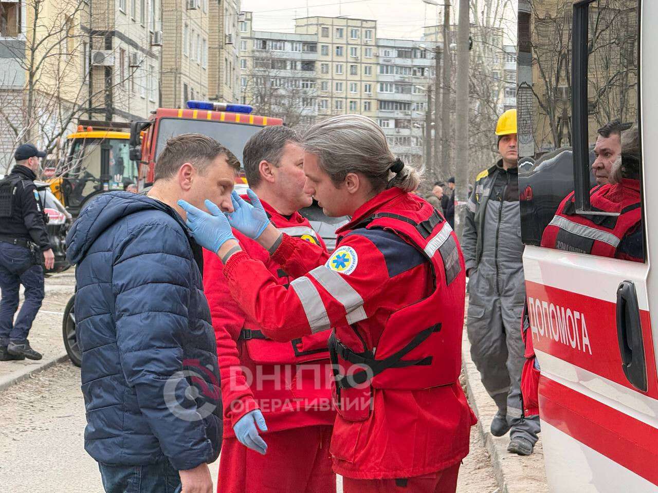 Атака на Днепр 24 марта: двое пострадавших &mdash; 