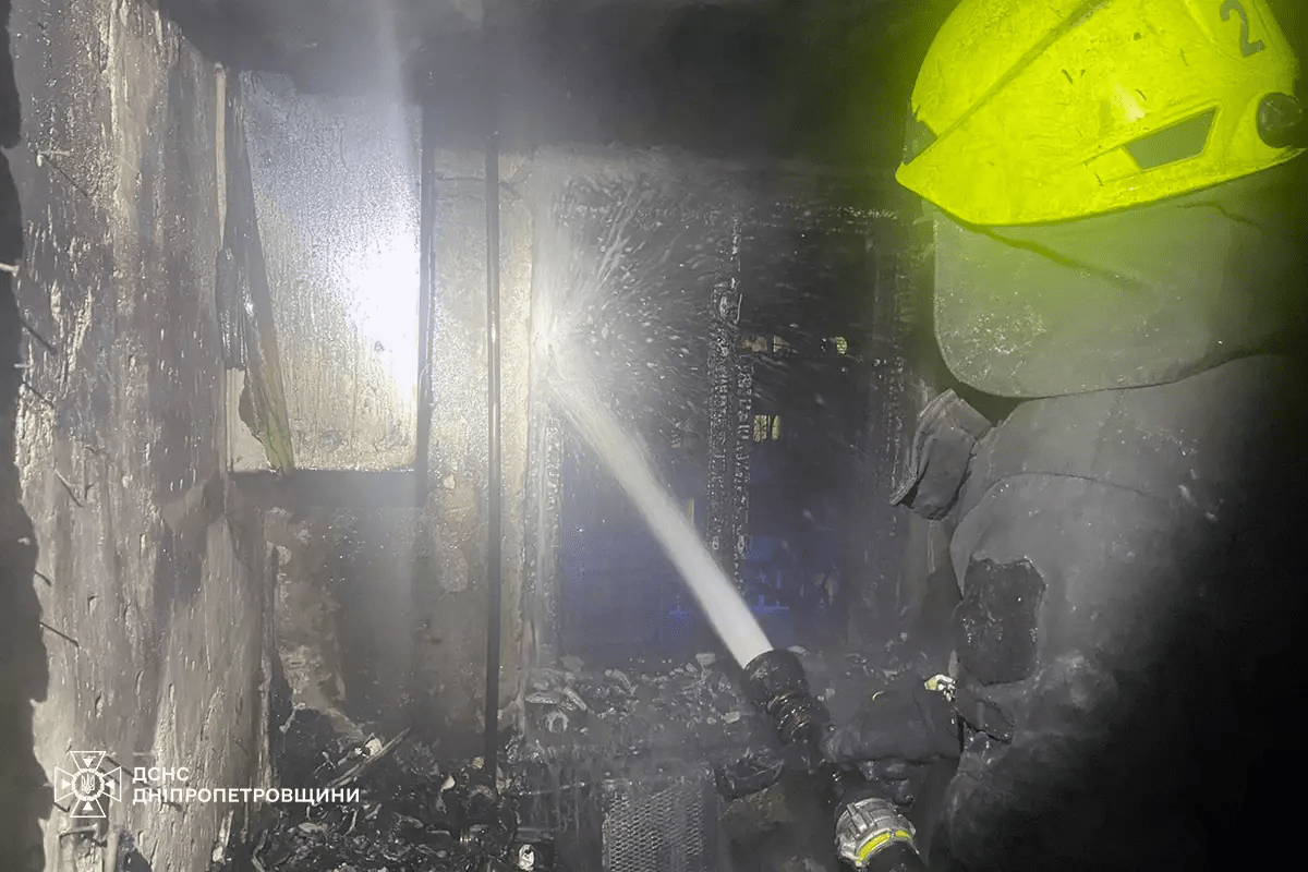 Пожежа на проспекті Поля