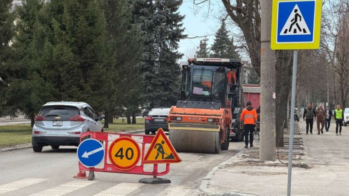 Ремонт дороги на просп. Науки: как продвигаются работы и сроки завершения
