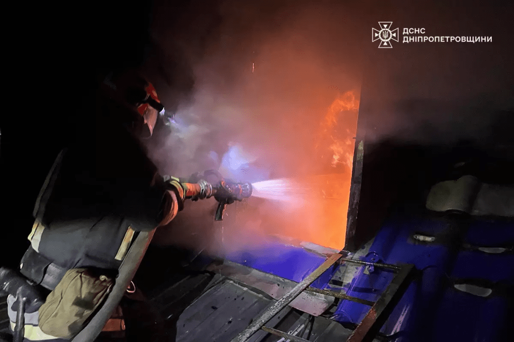 Згорів будинок на Дніпропетровщині