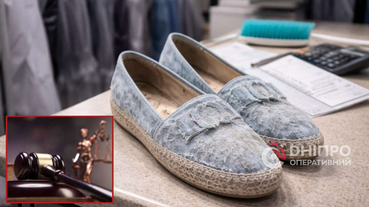 Суд в Днепре: клиентка требовала компенсацию за уничтоженные туфли
