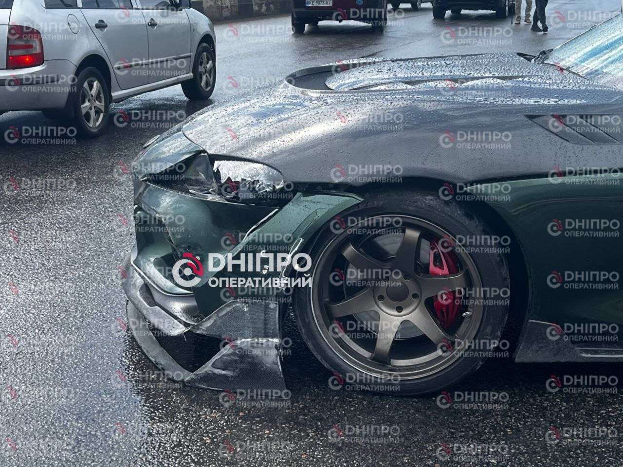 Серьезное ДТП на Кайдакском мосту 08.04.2026