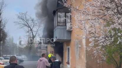 Пожар на Артековской 09.04: спасли трёх человек - подробности