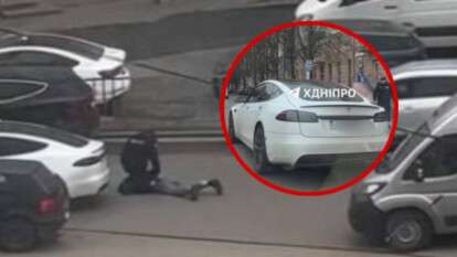Опасная погоня в Днепре: подросток без прав убегал от полиции на Tesla