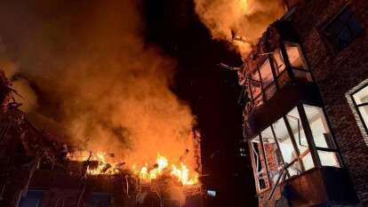 Атаки на Днепр вечером и ночью 16.04 - есть погибшие и пострадавшие