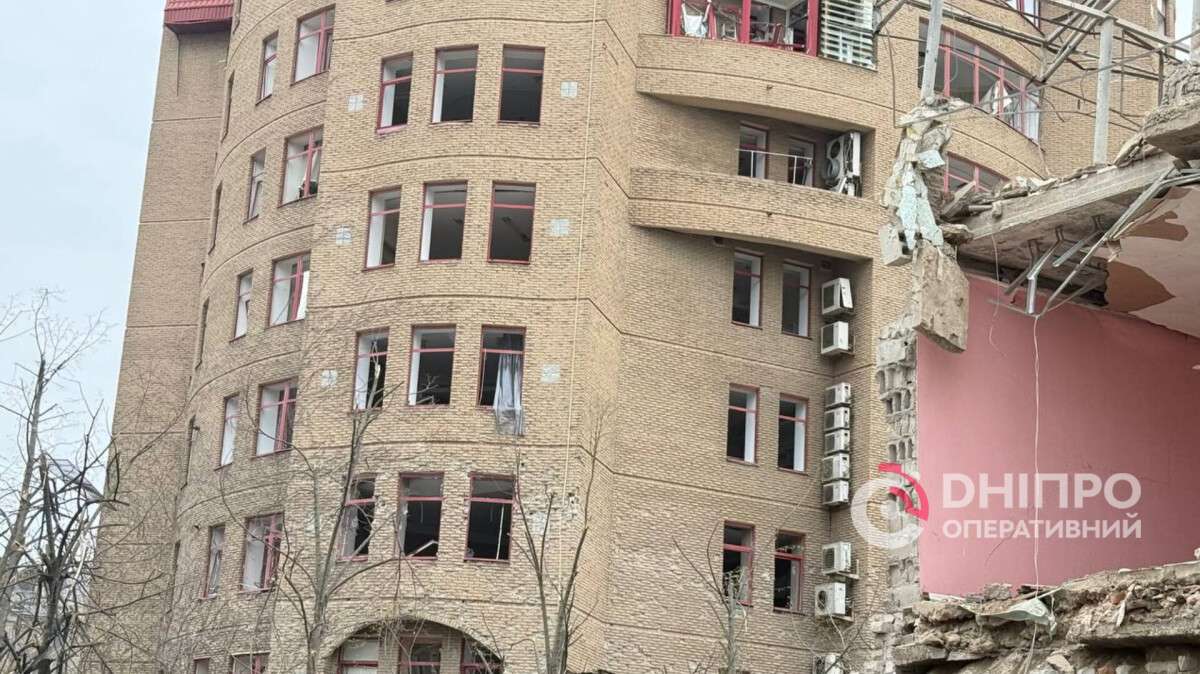 Наслідки російської атаки на Дніпро 16.04.2026