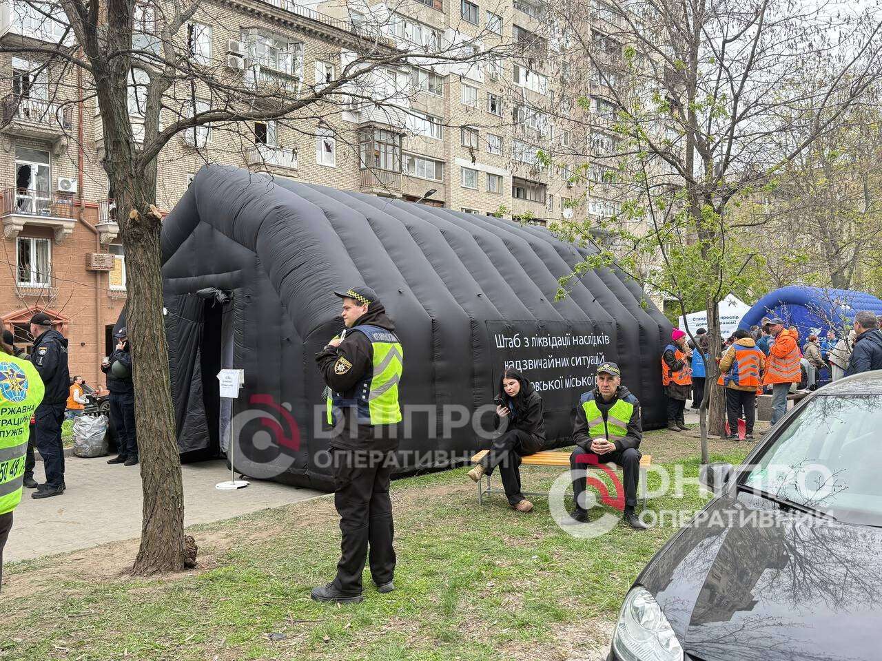 Атаки на Дніпро: як виглядає місто після ворожих ударів 16 квітня