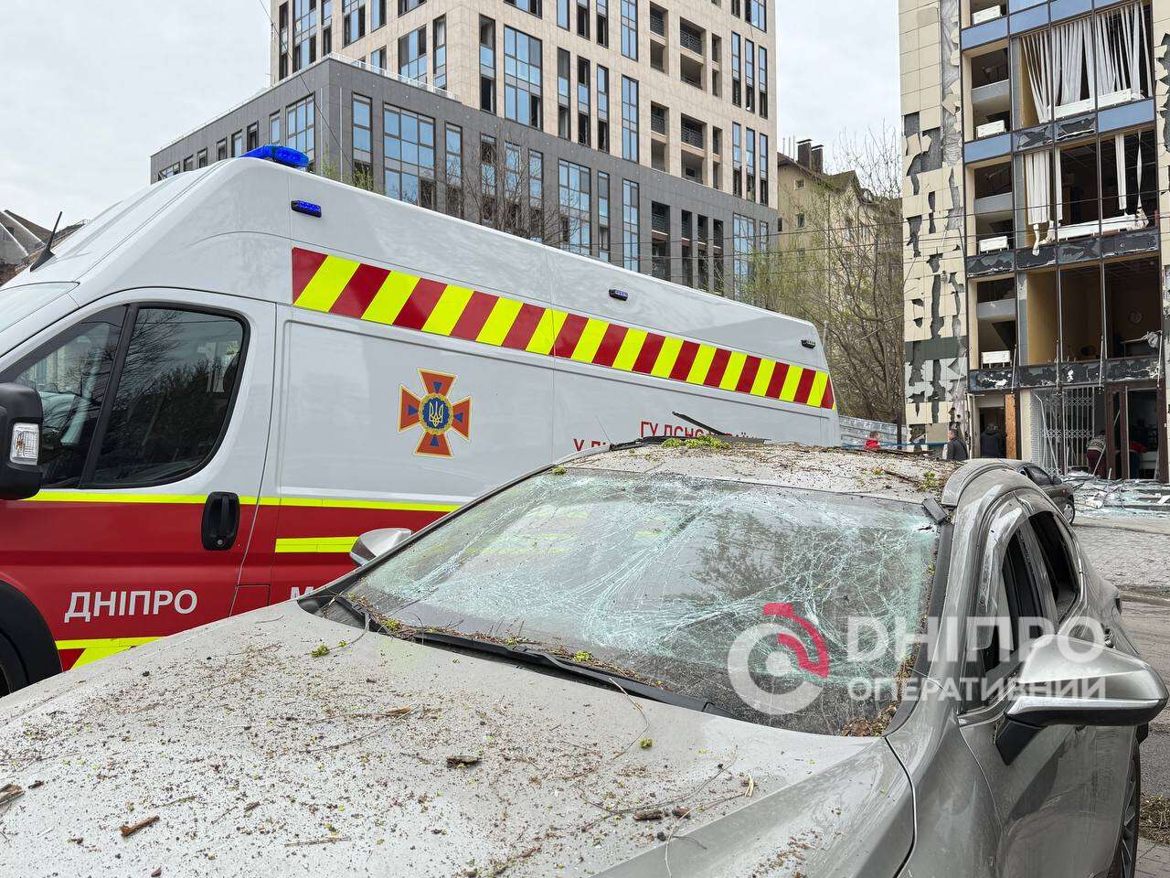 Атаки на Днепр: как выглядит город после вражеских ударов 16 апреля