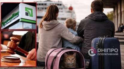 Чоловік судився з ПриватБанком через квитки на паром до Румунії