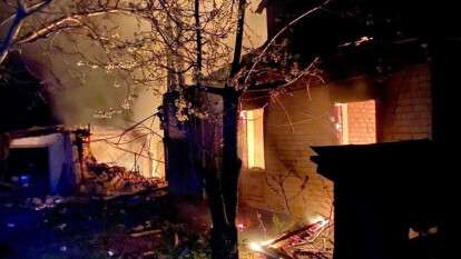 Атаки вночі 20 квітня: є поранені, виникли пожежі - деталі від ОВА
