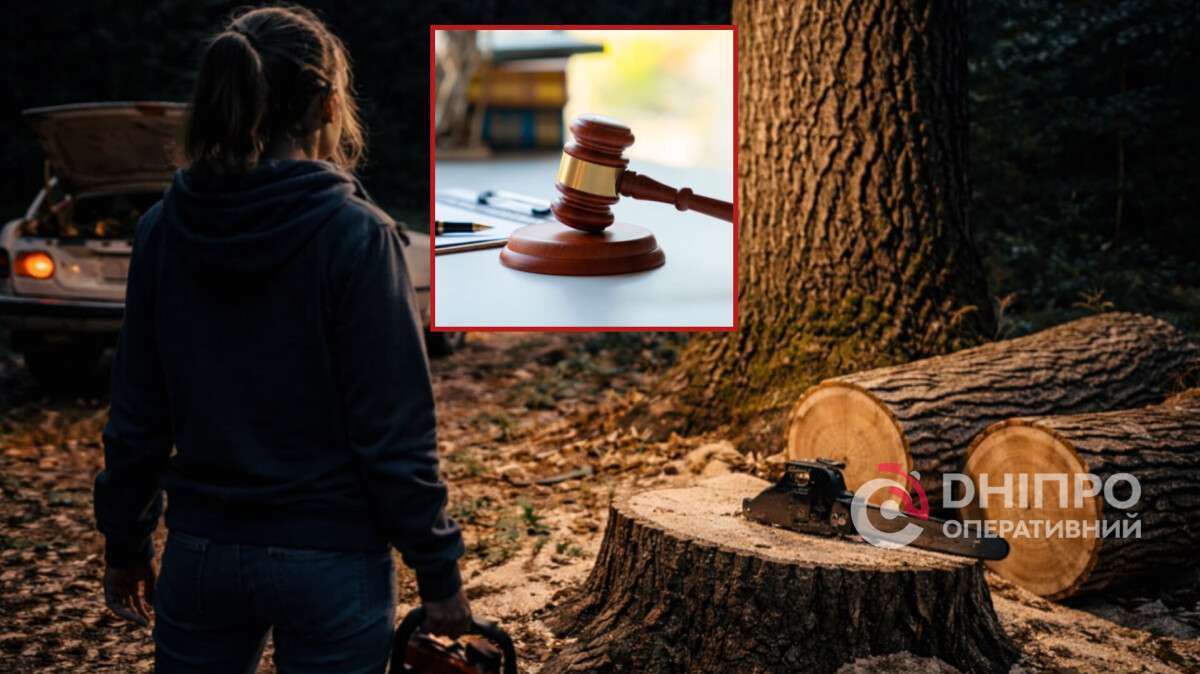 Пилила дубы в заказнике ночью: как наказали женщину