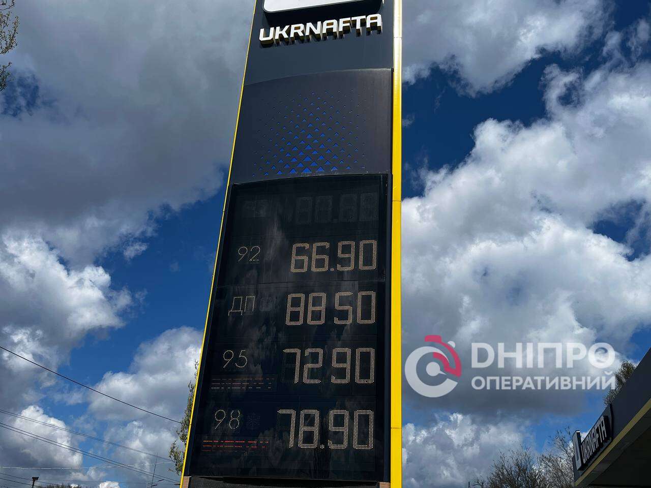 Ціни на пальне 20.04.2026