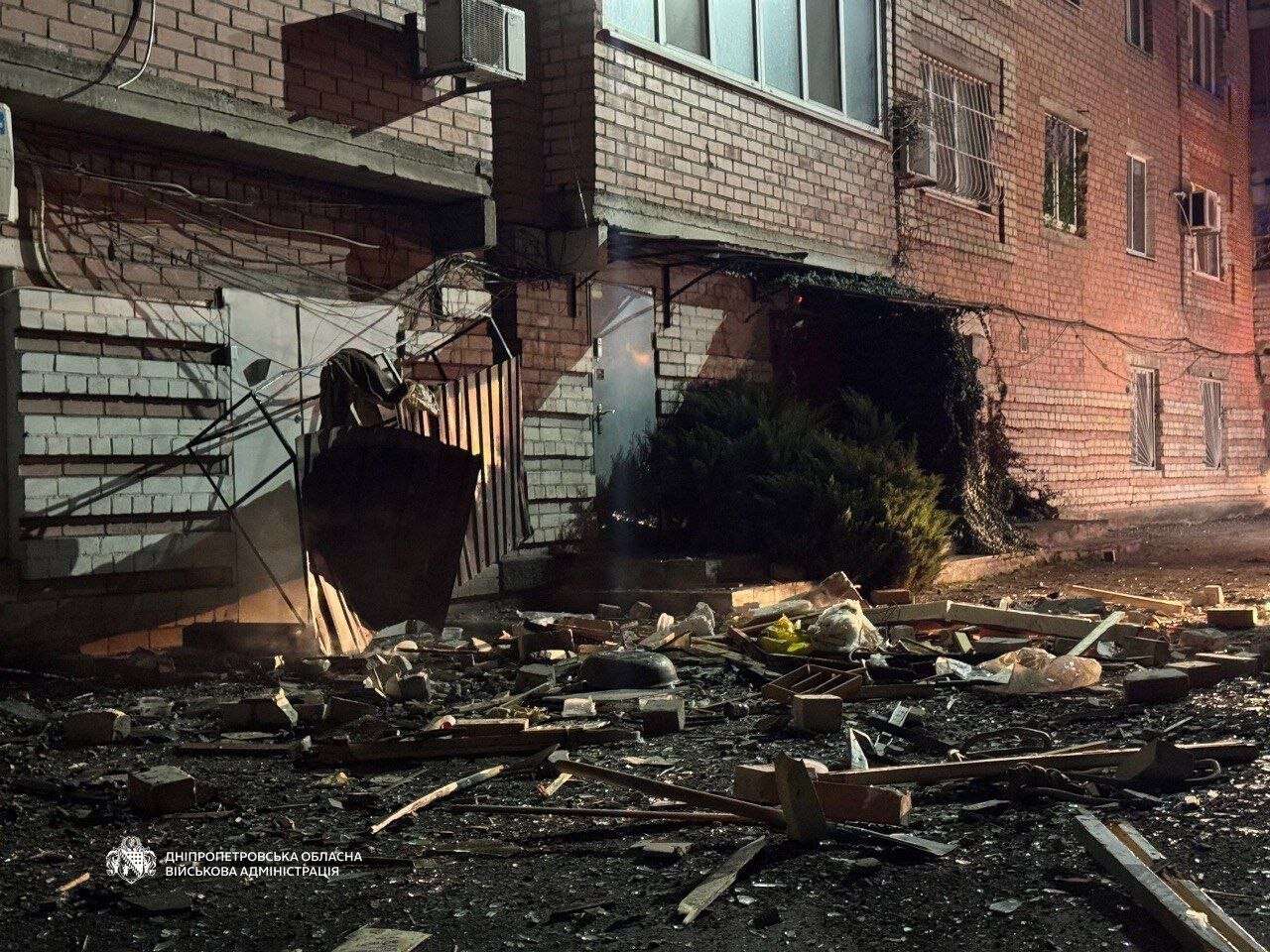 Удар по Дніпру