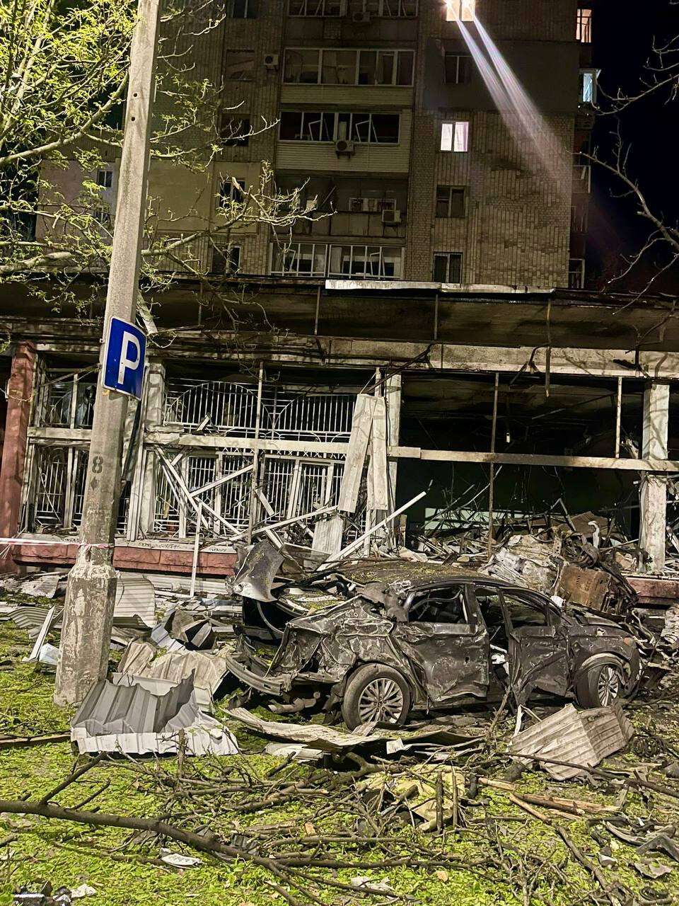 Удар по Дніпру