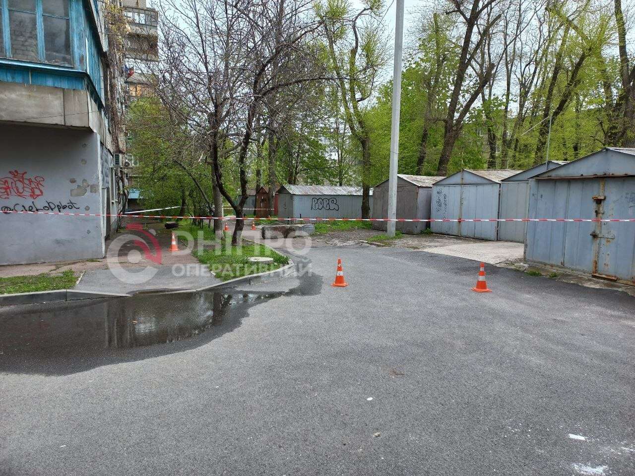 Поліція, огороджувальна стрічка та підозрілий предмет: що відбувалося на Генерала Безручка 24.04