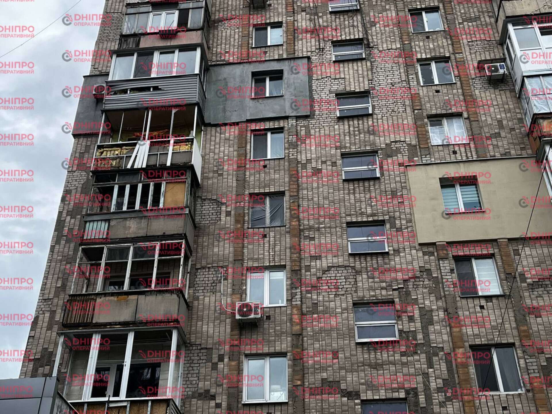 Наслідки атаки на Дніпро 23.04.2026